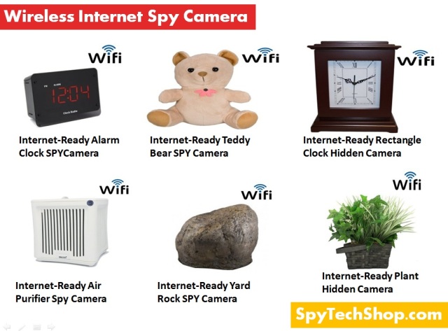 Wireless Internet Spy Camera